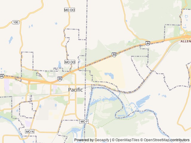 Map for 2023 Coachmen APEX 266BHS - Glamping Machine! near Pacific, MO