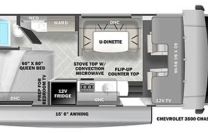 S12 Luxury Small RV - No Slides
