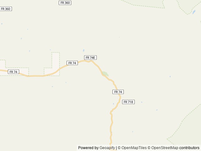 Map of Camp Rucker Group Site location at Douglas, AZ, United States