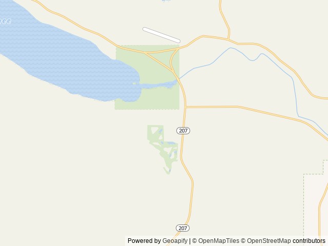 Map of Nason Creek Campground location at Leavenworth, WA, United States