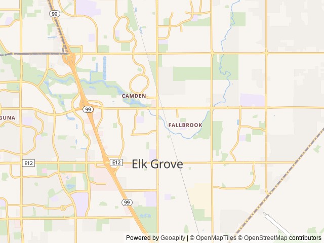 Map for 2022 Mercedes RV Sprinter Van near Elk Grove, CA