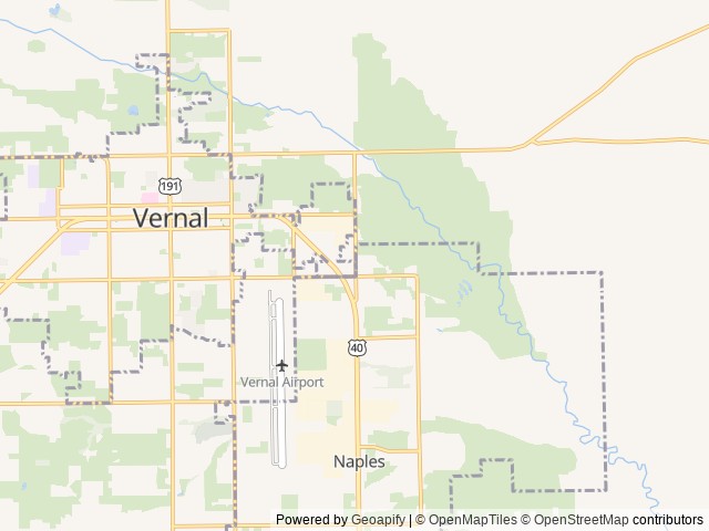 Map for 2020 Keystone RV Hideout 290LHS near Vernal, WY