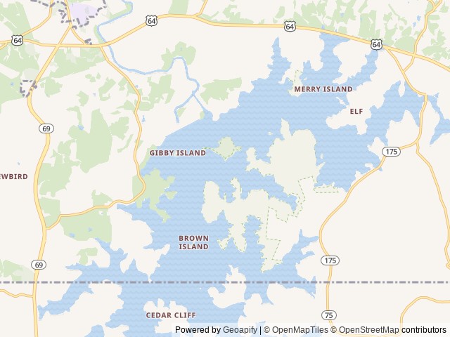Map of Jackrabbit Mountain location at Hayesville, NC, United States