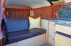 "RELL SUNN" Classic Volkswagen Pop Top Camper Van