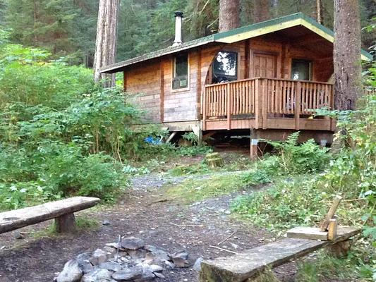 S18, Loop: AREA SALMON LAKE CABIN SITKA
