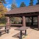 Shelter with fall colors