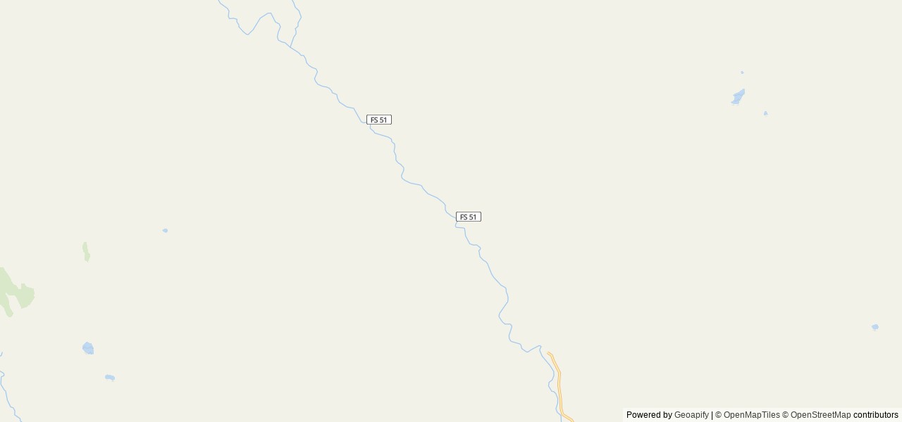 Map of Silver Falls Group Site location at Entiat, WA, United States