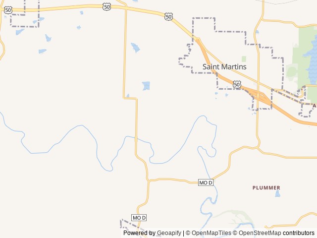 Map for Class C Bunkhouse Motorhome near Centertown, MO