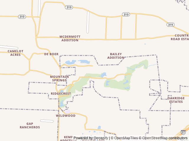 Map for 2018 Coachmen RV Freelander 21QB  Chevy 4500 near Cabot, AR