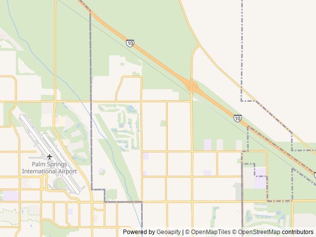 Map for Luxurious Forest River Salem near Cathedral City, CA