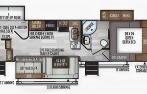 T4 2020 RockWood Ultralite 2910SB** Sleeps 10!!