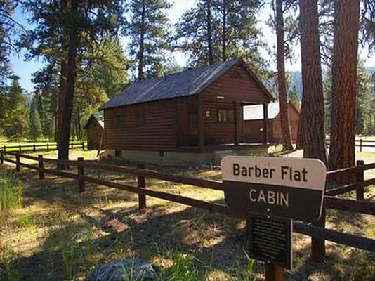 1, Loop: BARBER FLAT CABIN