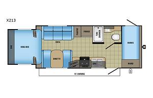 2017 Jayco Jay Feather X213