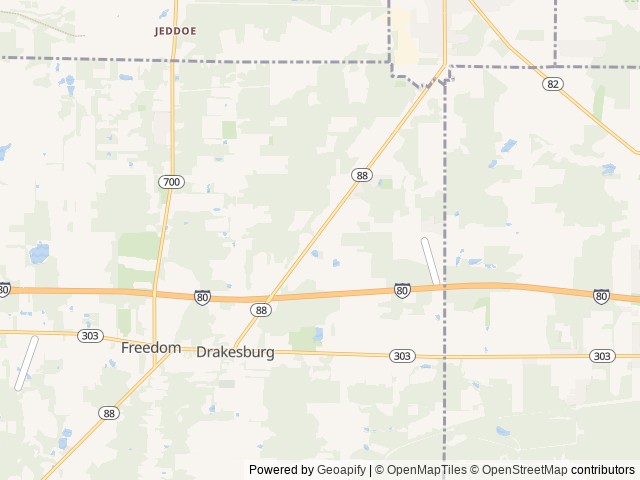 Map for 2021 Forest River RV Wildwood 29VBUD near Windham, PA
