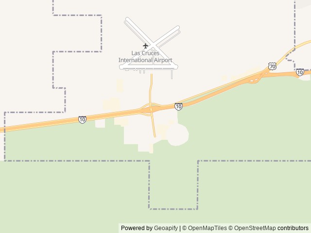 Map of Love's RV Hookup-Las Cruces NM 259 location at Las Cruces, NM, United States