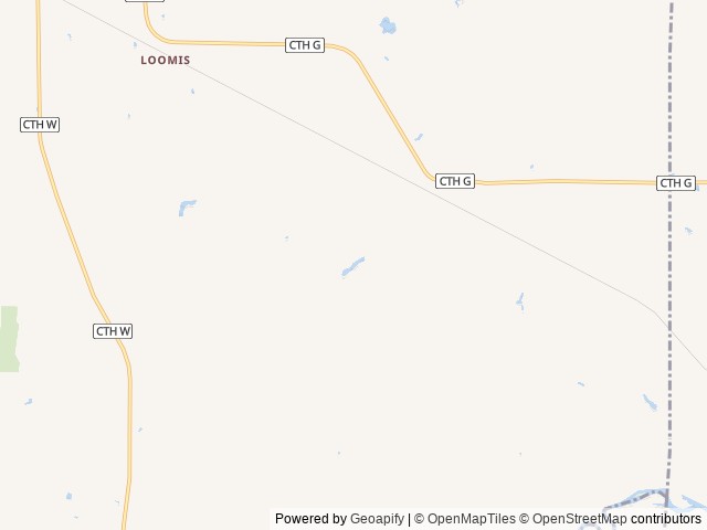 Map of Diamond Lake Campground LLC location at Porterfield, WI, United States