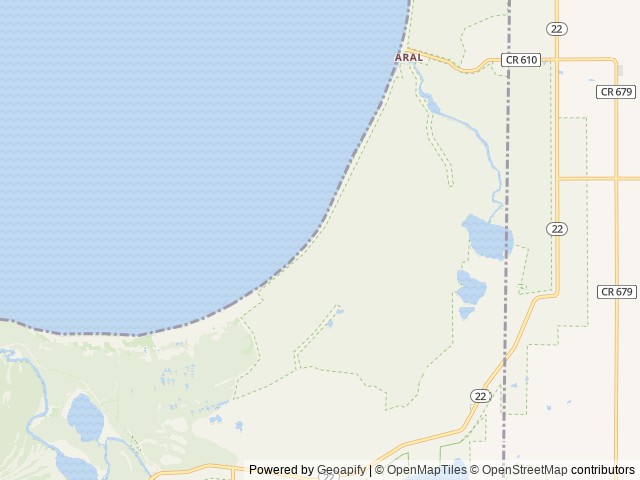 Map of White Pine Backcountry Campground Permits location at Empire, MI, United States