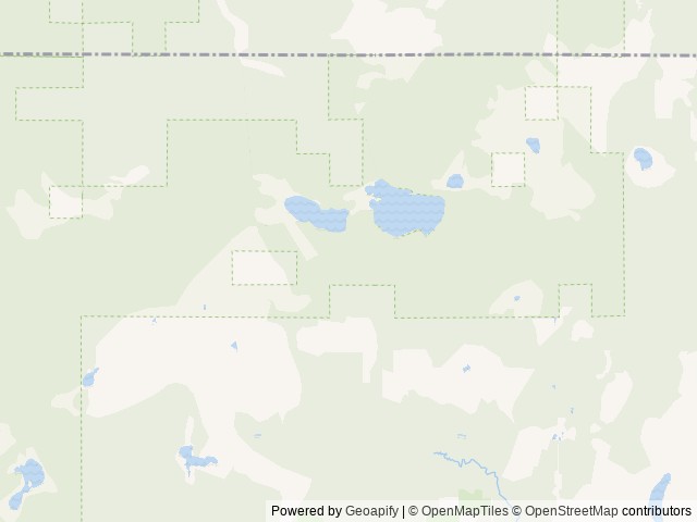 Map of Laura Lake Campground location at Laona, WI, United States