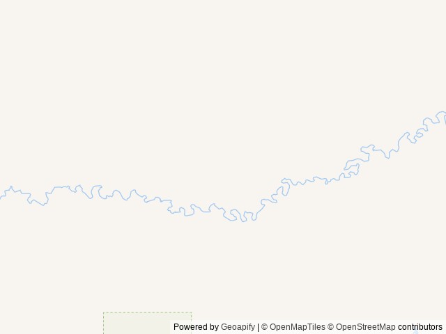 Map of Paulo Reservoir location at Glasgow, MT, United States