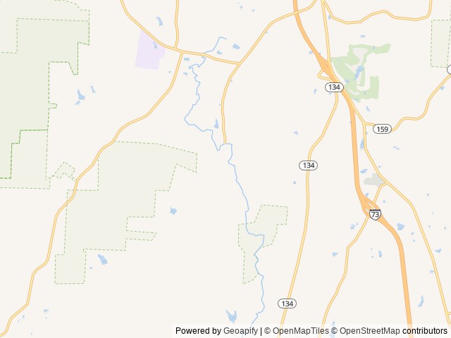 Map of Zooland Family Campground location at Asheboro, NC, United States