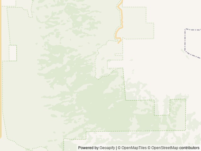 Map of Aguirre Spring Recreation Area and Campground location at Las Cruces, NM, United States