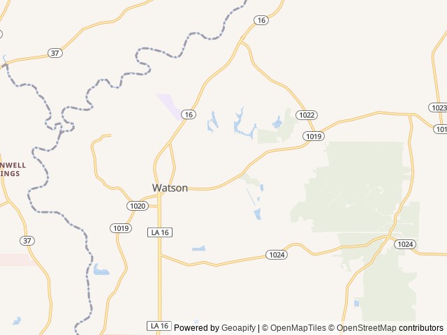 Map for Krazy Kamping w/ kids and pets on the go rental! near Denham Springs, LA