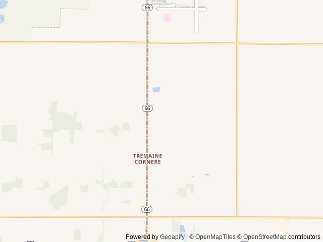 Map of Alice Springs RV Park & Resort location at Ionia, MI, United States