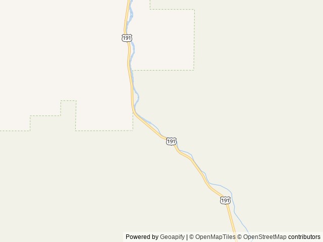 Map of The Inn on the Gallatin location at Gallatin Gateway, MT, United States