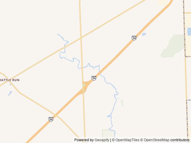 Map of Thousand Trails St. Clair location at Saint Clair, MI, United States