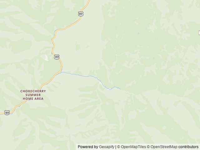 Map of Lodge Campground (UT) location at Logan, UT, United States