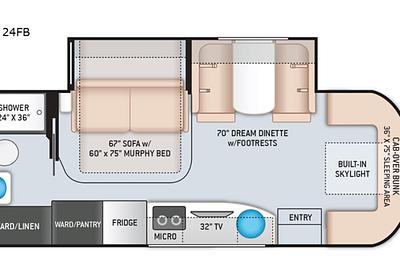 2020 Thor Motor Coach Delano Sprinter 24FB