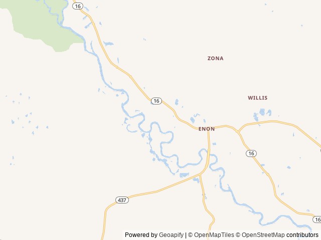 Map of Bogue Chitto Swamp Cabins location at Franklinton, LA, United States