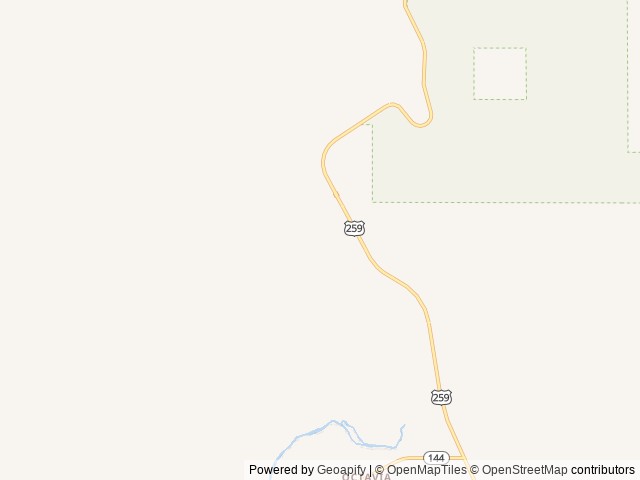 Map of Cucumber Creek RV Park location at Smithville, OK, United States