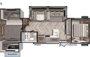 2021 Forest River RV Salem 31KQBTS - Delivery Only