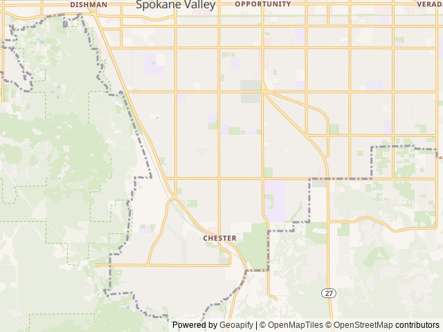 Map for Adventure Awaits! near Spokane Valley, WA