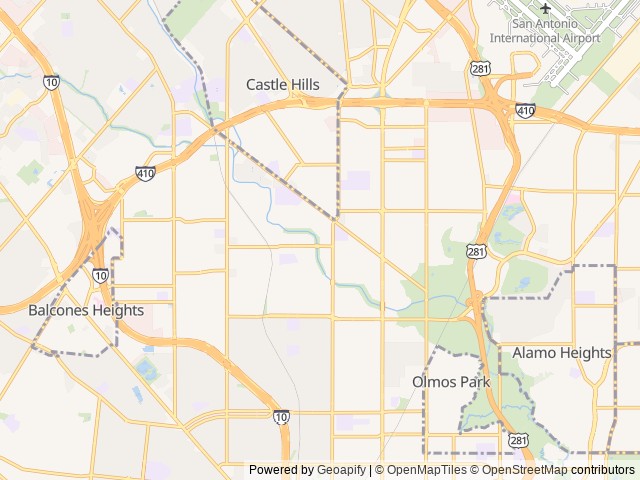 Map for 2024 Eddie Bauer 34 BHS near San Antonio, TX
