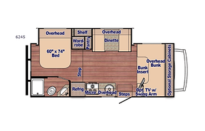 2018 Gulf Stream RV Conquest Class C 6245
