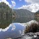 View of Loon Lake from the day use area beach.