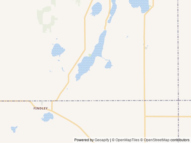 Map of Steinke Resort location at Burr Oak, MI, United States
