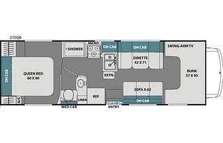 2019 Coachmen RV Leprechaun 270QB Ford 350