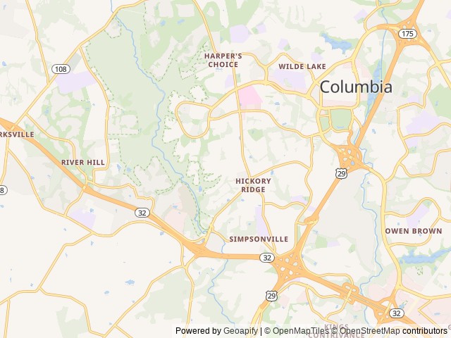 Map for Michael & Heidi's Family Camper near Columbia, VA