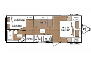 2013 Dutchmen RV Aspen Trail 2500BH