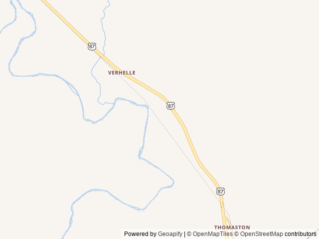 Map of River Haven RV Resort location at Cuero, TX, United States