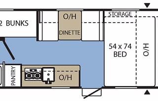 2017 Coachmen RV Clipper Ultra-Lite 17BH