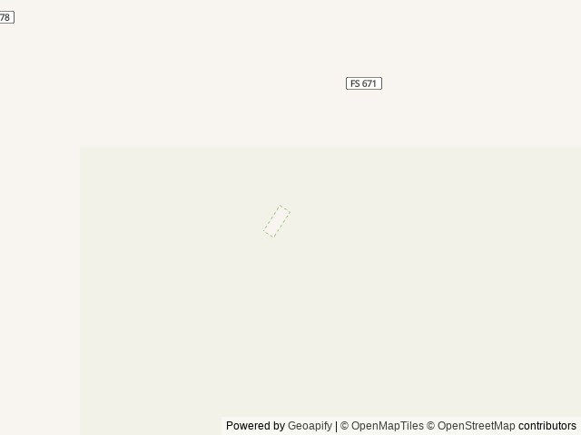 Map of Silver Creek Campground location at Garden Valley, ID, United States