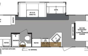 2019 Forest River RV Surveyor 295QBLE RV rental photo 2