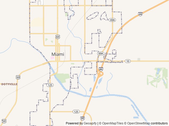 Map for 2023 Salem Hemisphere Hyper-Lyte 22RKHL near Miami, MO