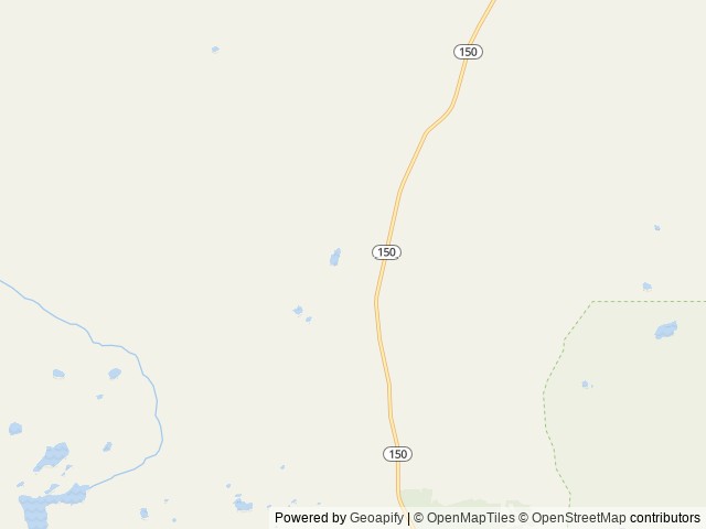 Map of Sulphur Campground location at Evanston, WY, United States