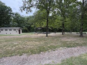 Picnic Shelter, Firepit, and Restroom 2026