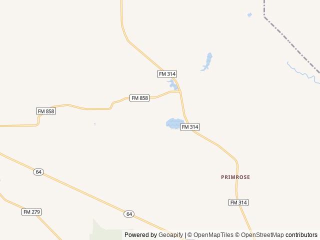 Map of 9 Tree RV location at Ben Wheeler, TX, United States